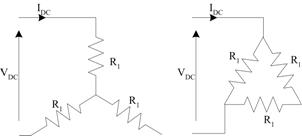 Y or Delta Connection for DC Resistance Test